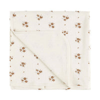 Quincy Mae Autumn Flora Pointelle Baby Blanket