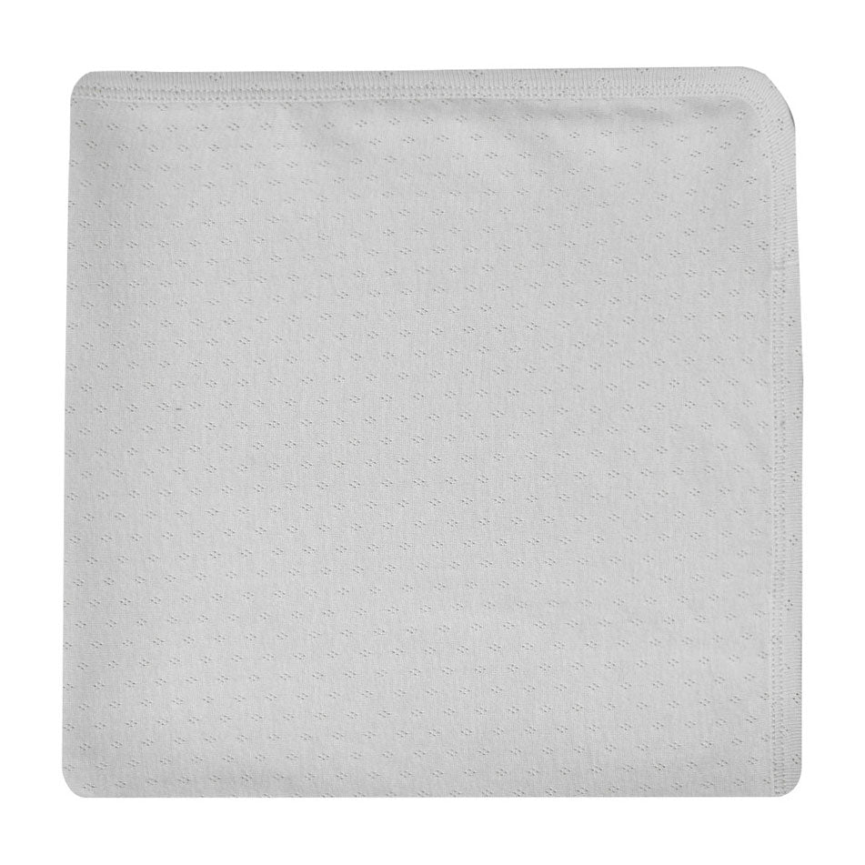 Quincy Mae Cloud Pointelle Baby Blanket