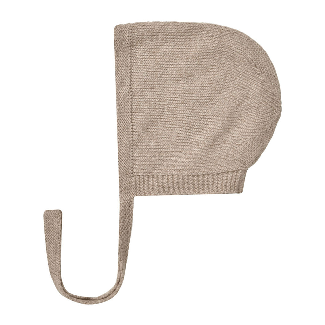 Quincy Mae Heathered Oat Knit Bonnet
