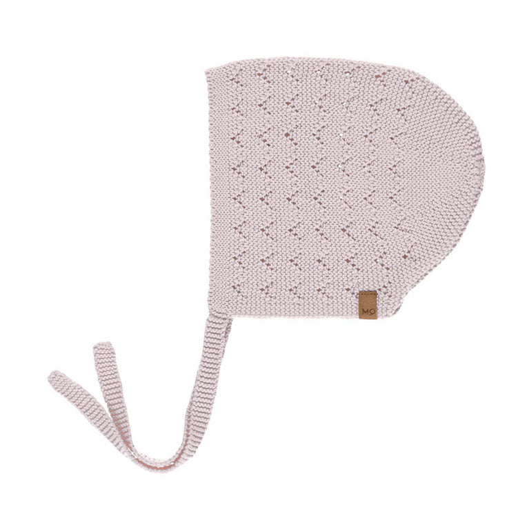 Quincy Mae Lavender Knit Bonnet
