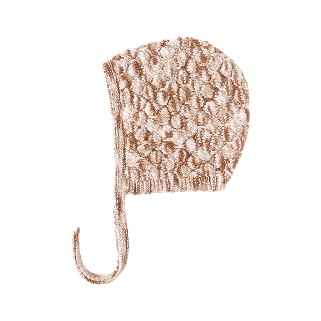 Quincy Mae Rose Speckle Knit Bonnet