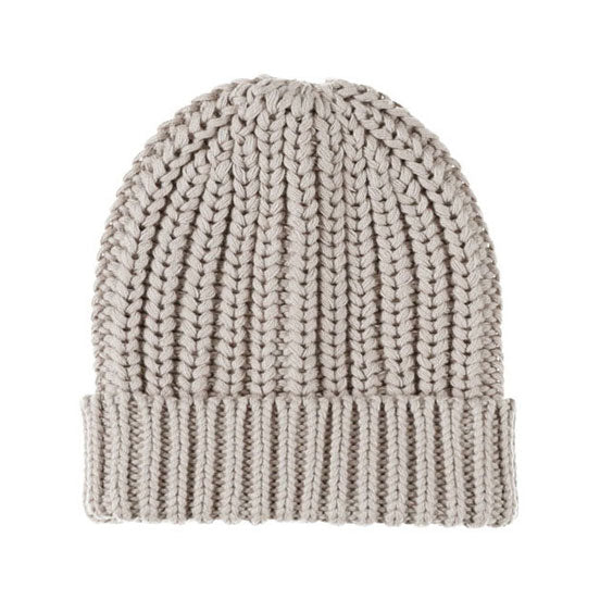 Quincy Mae Fog Chunky Knit Beanie