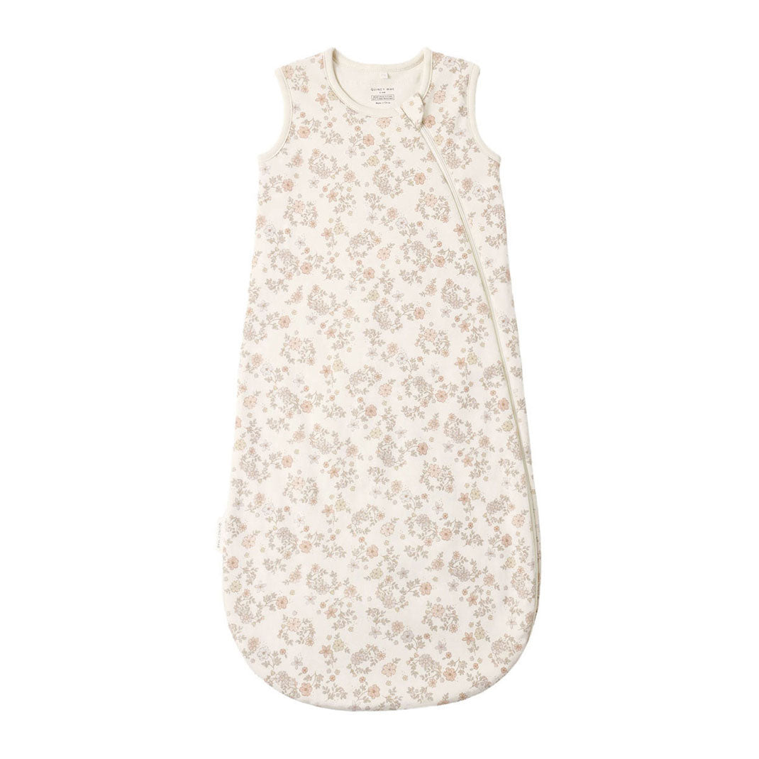 Quincy Mae Floral Vine Jersey Sleep Bag
