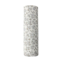Quincy Mae Blue Floral Bamboo Swaddle