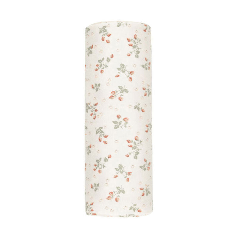 Quincy Mae Strawberries Bamboo Swaddle