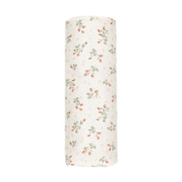 Quincy Mae Strawberries Bamboo Swaddle