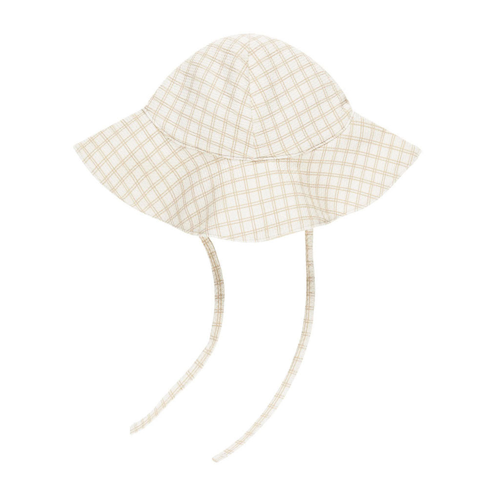 Quincy Mae Oat Check Sun Hat