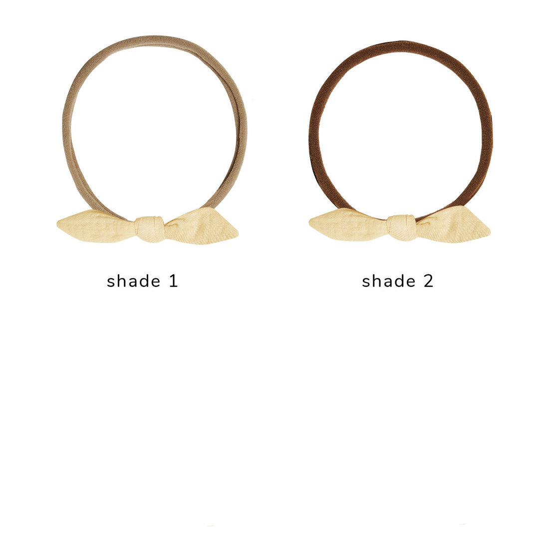 Quincy Mae Lemon Little Knot Headband