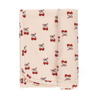 Quincy Mae Mon Amour Bamboo Swaddle & Knotted Hat