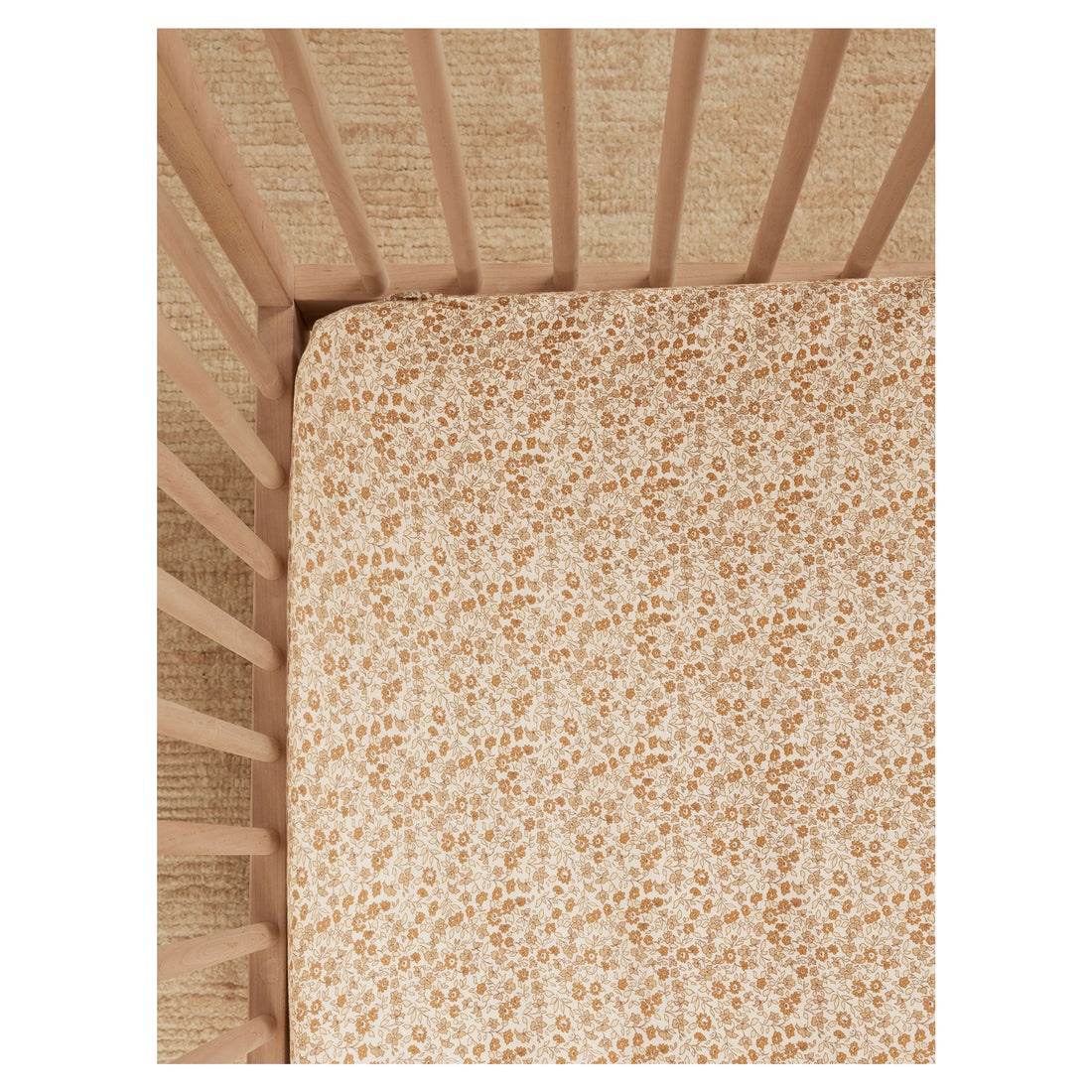 Quincy Mae Marigold Bamboo Crib Sheet