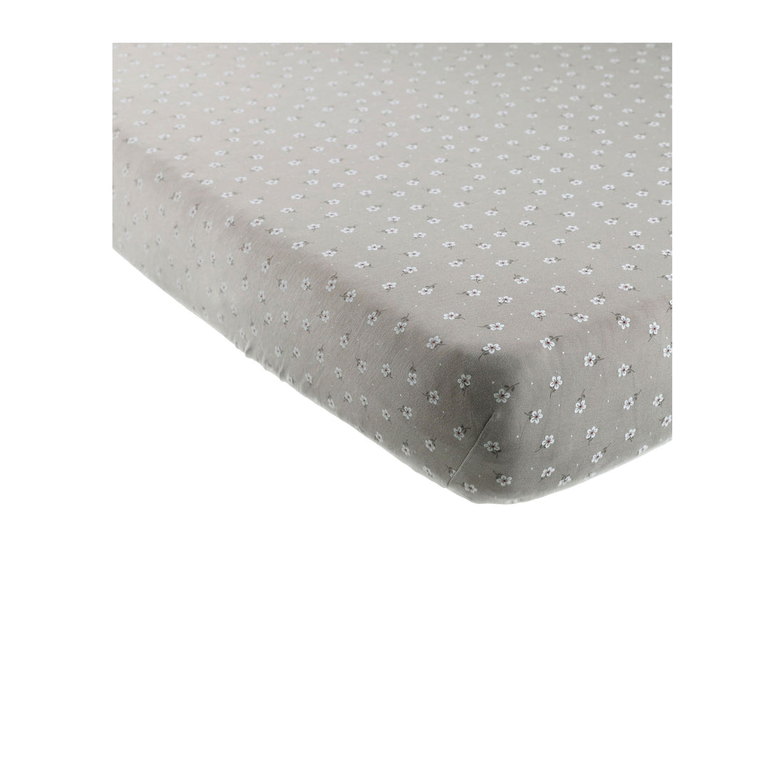Quincy Mae Blue Ditsy Bamboo Crib Sheet