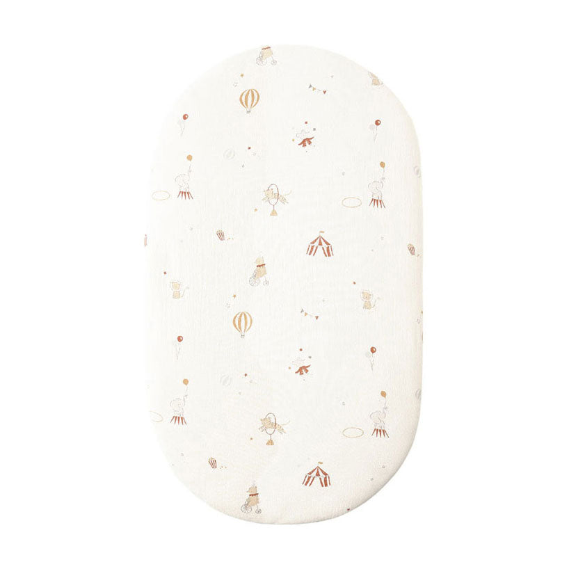 Quincy Mae Carnival Bassinet Crib Sheet