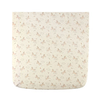 Quincy Mae Unicorns Woven Crib Sheet