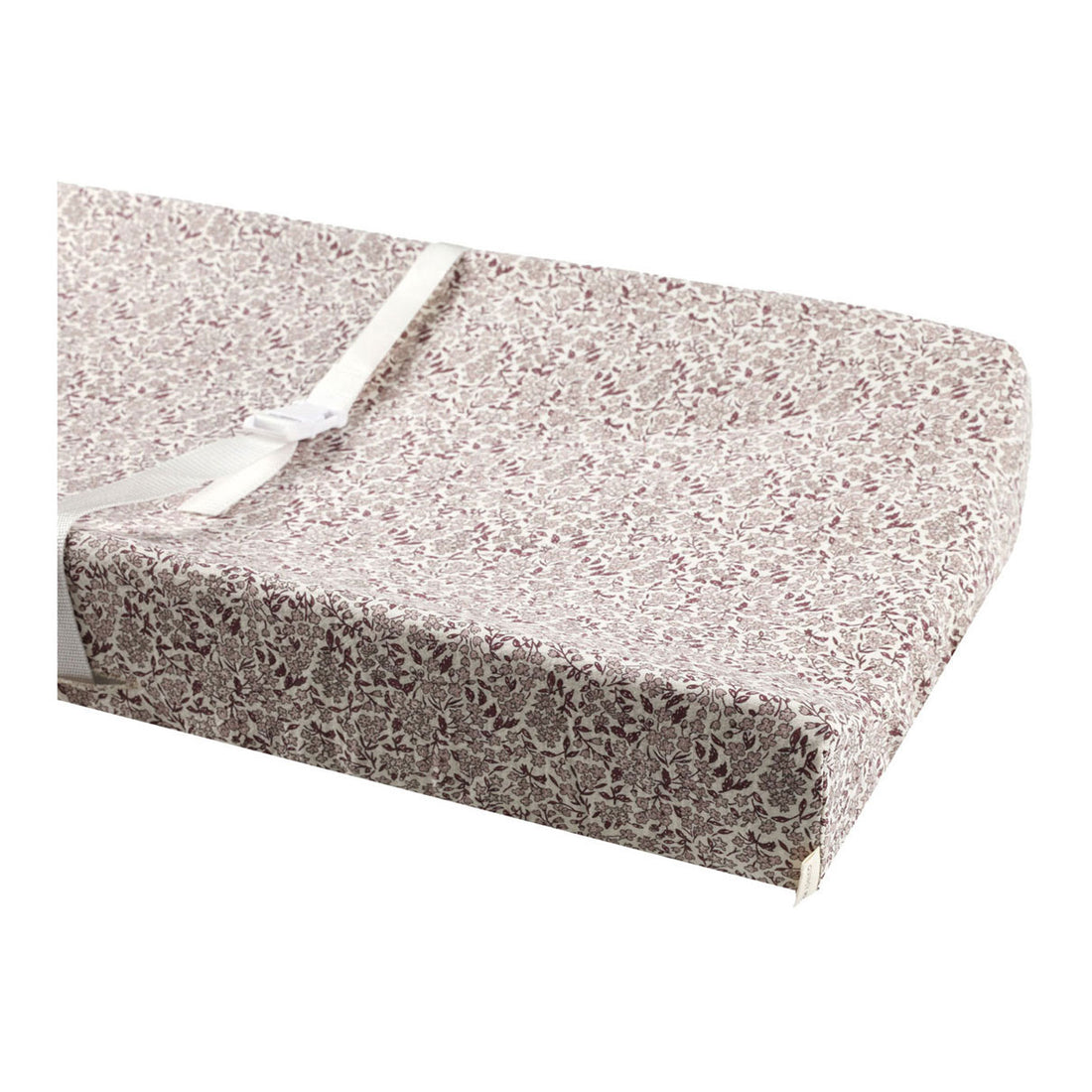 Quincy Mae Mauve Ditsy Changing Pad Cover