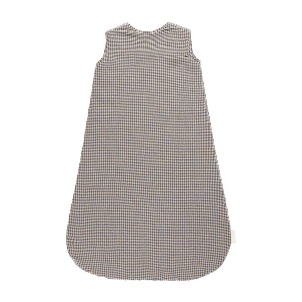 Quincy Mae Indigo Gingham Sleep bag