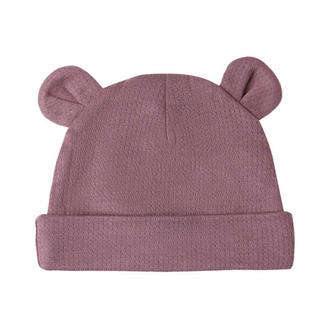 Quincy Mae Mulberry Baby Bear Beanie