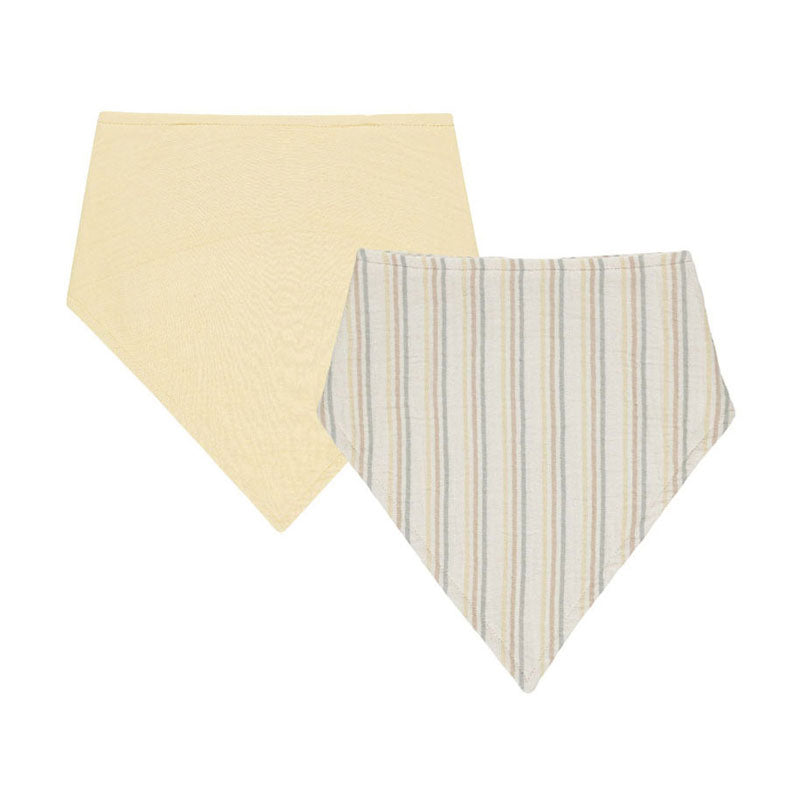 Quincy Mae Summer Stripe, Yellow Bandana Scarf, 2 Pack
