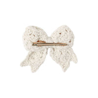 Quincy Mae Natural Crochet Bow