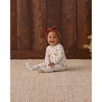 Quincy Mae Toy Chest Bamboo Zip Footie