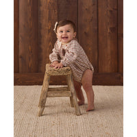 Quincy Mae Christmas Plaid Callie Romper