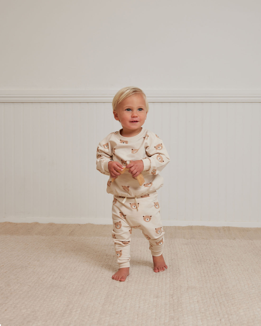 Quincy Mae Teddy Sweatpant