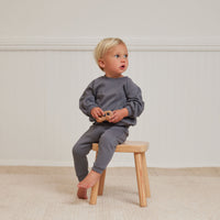 Quincy Mae Navy Pocket Sweatshirt