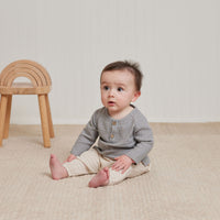 Quincy Mae Dusty Blue Zion Shirt