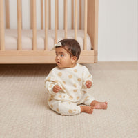Quincy Mae Butter Dots Waffle Sweater + Pant Set