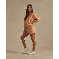 Rylee and Cru Melon Quarter Zip Womens Pullover