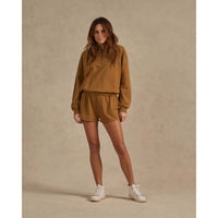 Rylee and Cru Brass Quarter Zip Womens Pullover