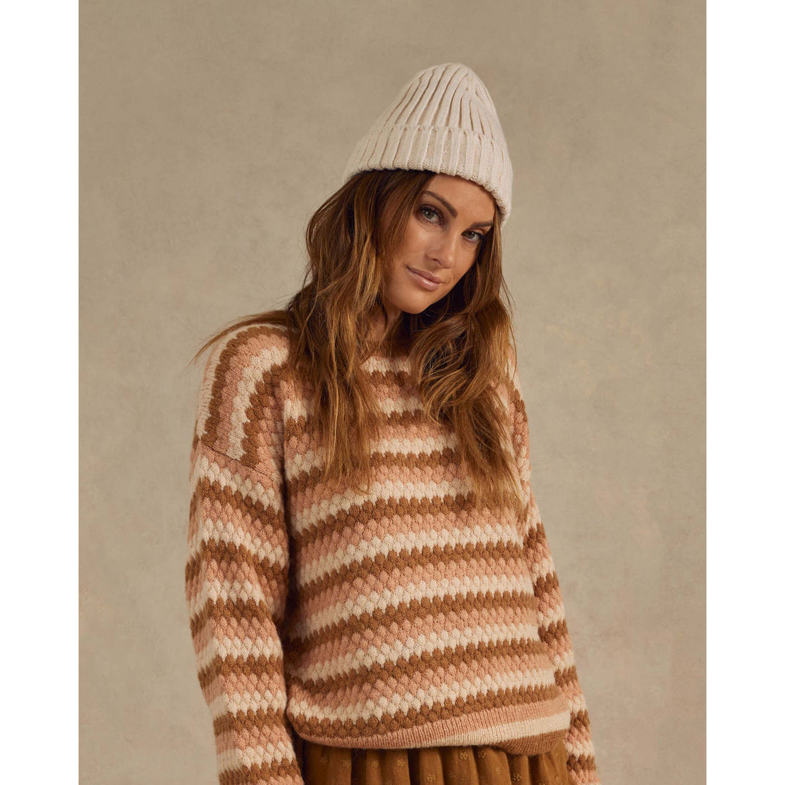 Rylee and Cru Natural Womens Beanie