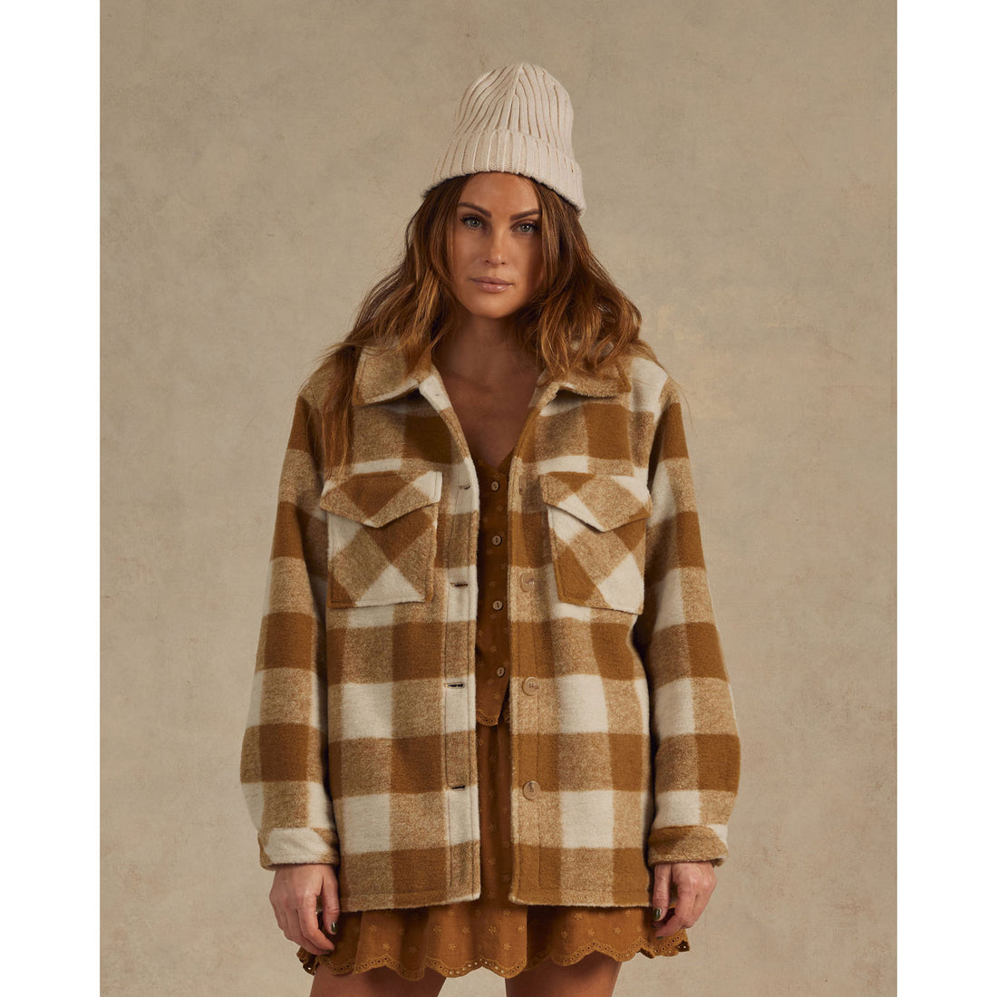 Rylee and Cru Natural Womens Beanie