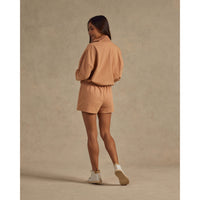 Rylee and Cru Melon Quarter Zip Womens Pullover