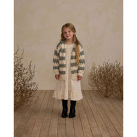 Rylee and Cru Laurel Stripe Bubble Knit Cardigan