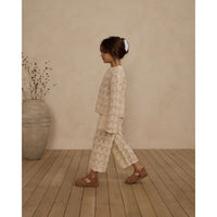 Rylee and Cru Natural Chrochet Knit Pant