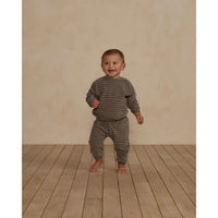 Rylee and Cru Retro Stripe Relaxed Baby Set