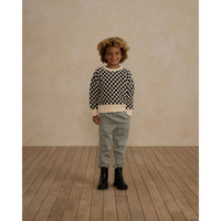 Rylee and Cru Check Aspen Sweater
