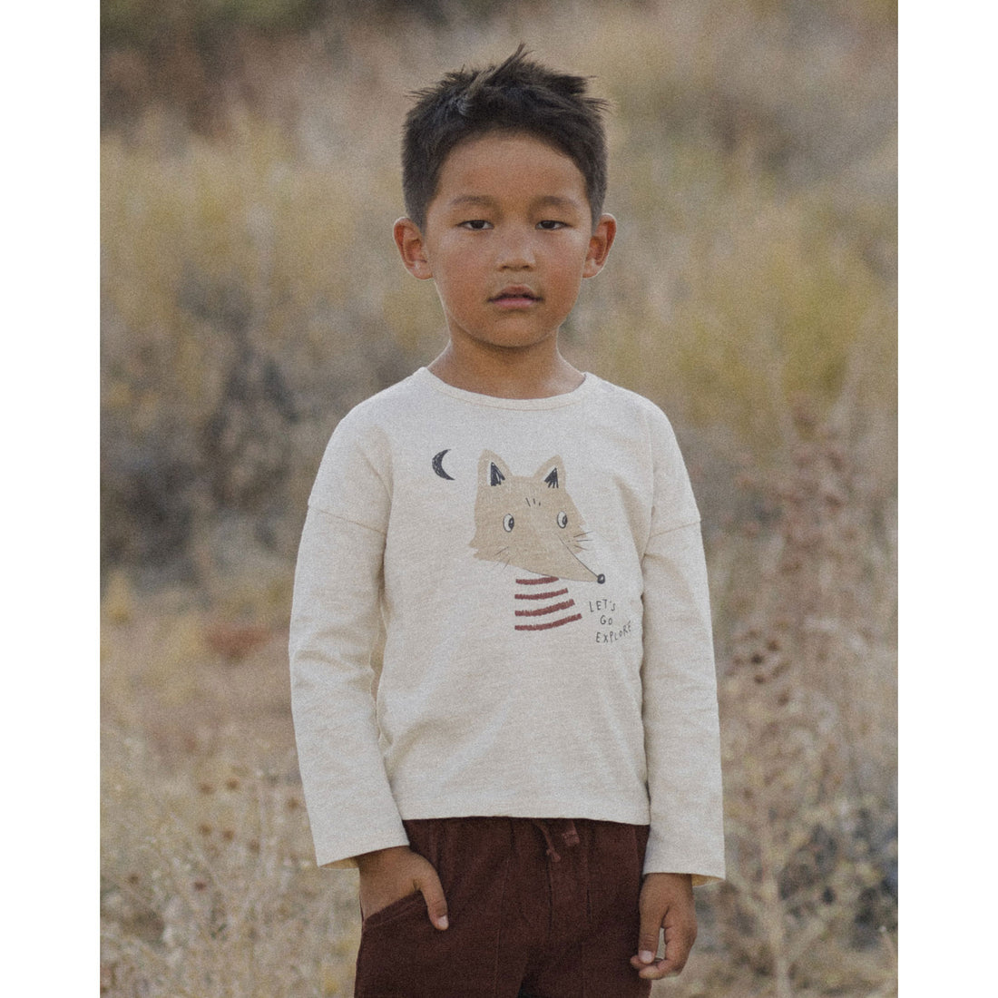 Rylee and Cru Coyote Long Sleeve Tee