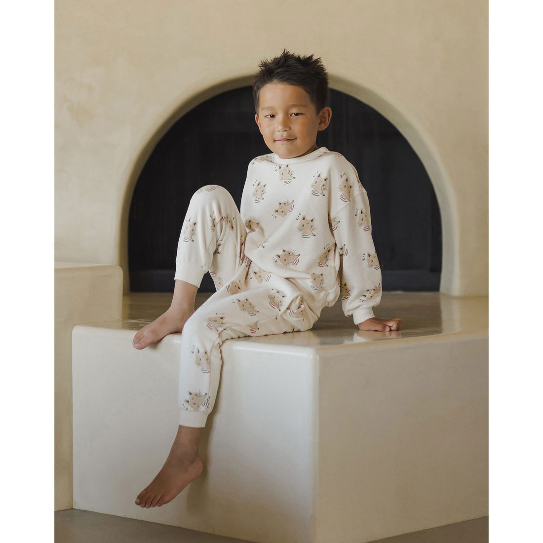 Rylee and Cru Coyote Relaxed Sweatshirt