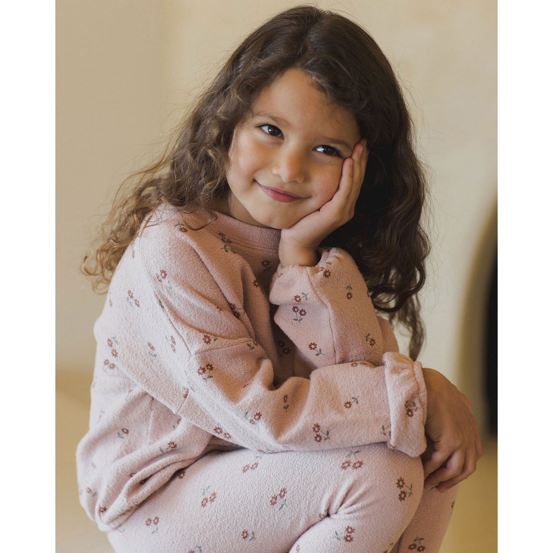 Rylee and Cru Blossom Spongey Knit Set