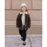Rylee and Cru Leopard Long Chore Coat