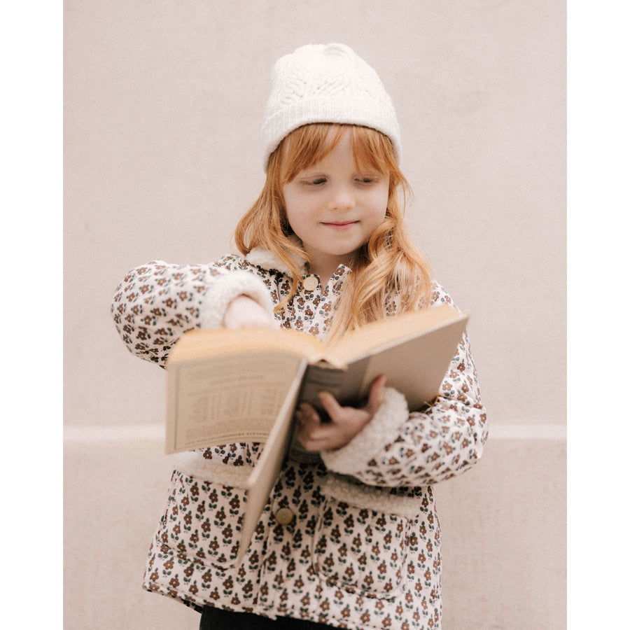 Rylee and Cru Harvest Floral Quilted Coat