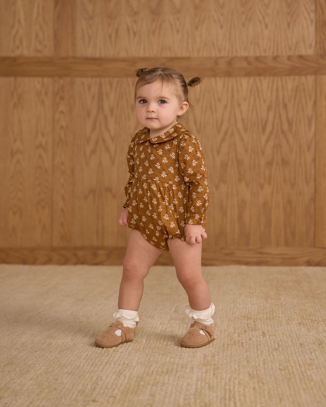 Rylee and Cru Golden Fleur Cora Romper