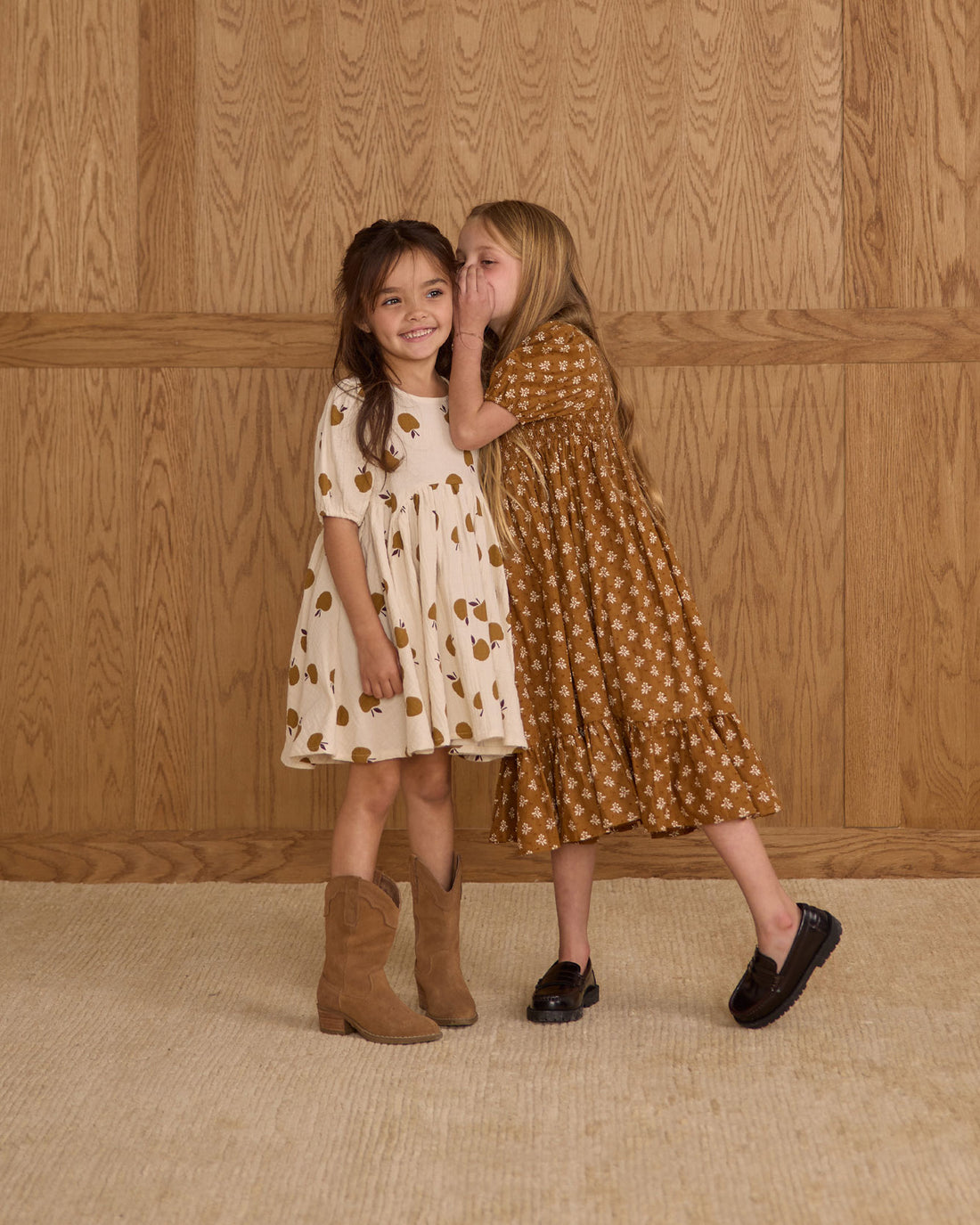 Rylee and Cru Golden Fleur Lydia Dress