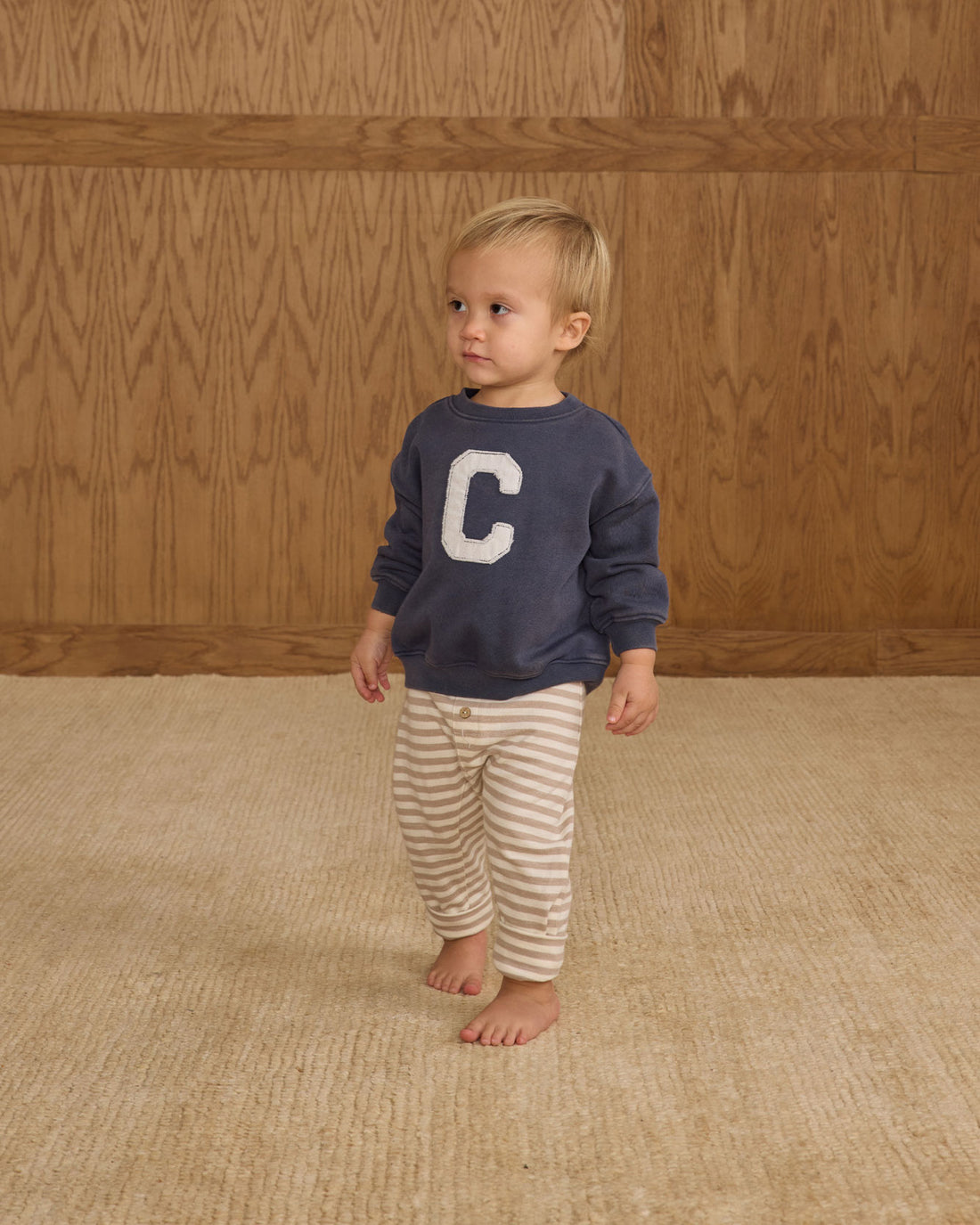 Rylee and Cru Navy Relaxed Sweatshirt