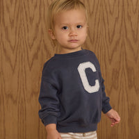 Rylee and Cru Navy Relaxed Sweatshirt
