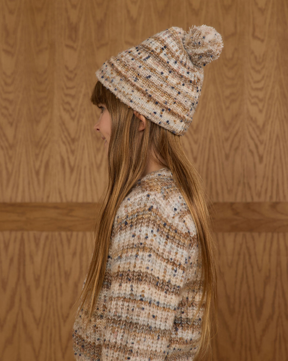 Rylee and Cru Stone Multi-Stripe Cheyenne Cardigan