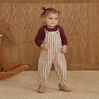 Rylee and Cru Burgundy Ruffle Collar Bodysuit
