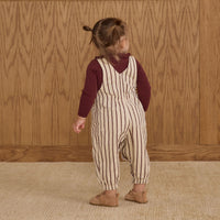 Rylee and Cru Burgundy Ruffle Collar Bodysuit