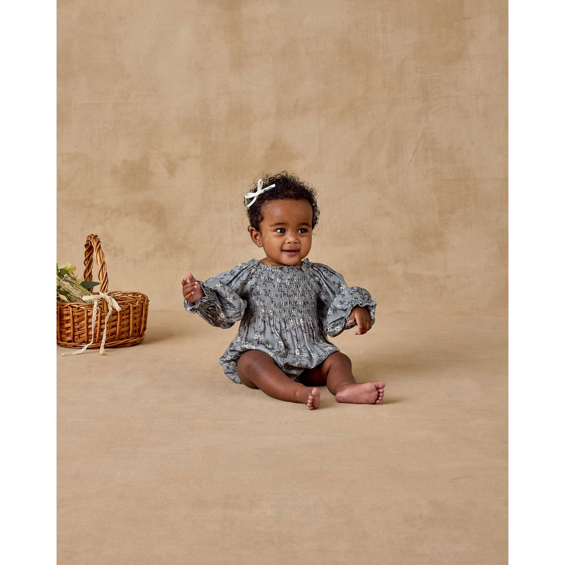 Noralee French Blue Autumn Romper